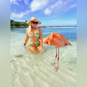 Show Me Your MuMu swimsuit top and bottom